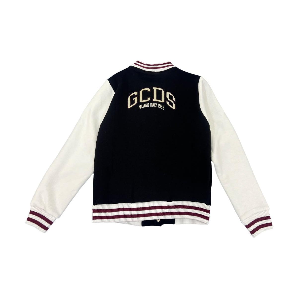 giubbino bomber con logo B2JM0911BA4 99 BLACK GCDS 