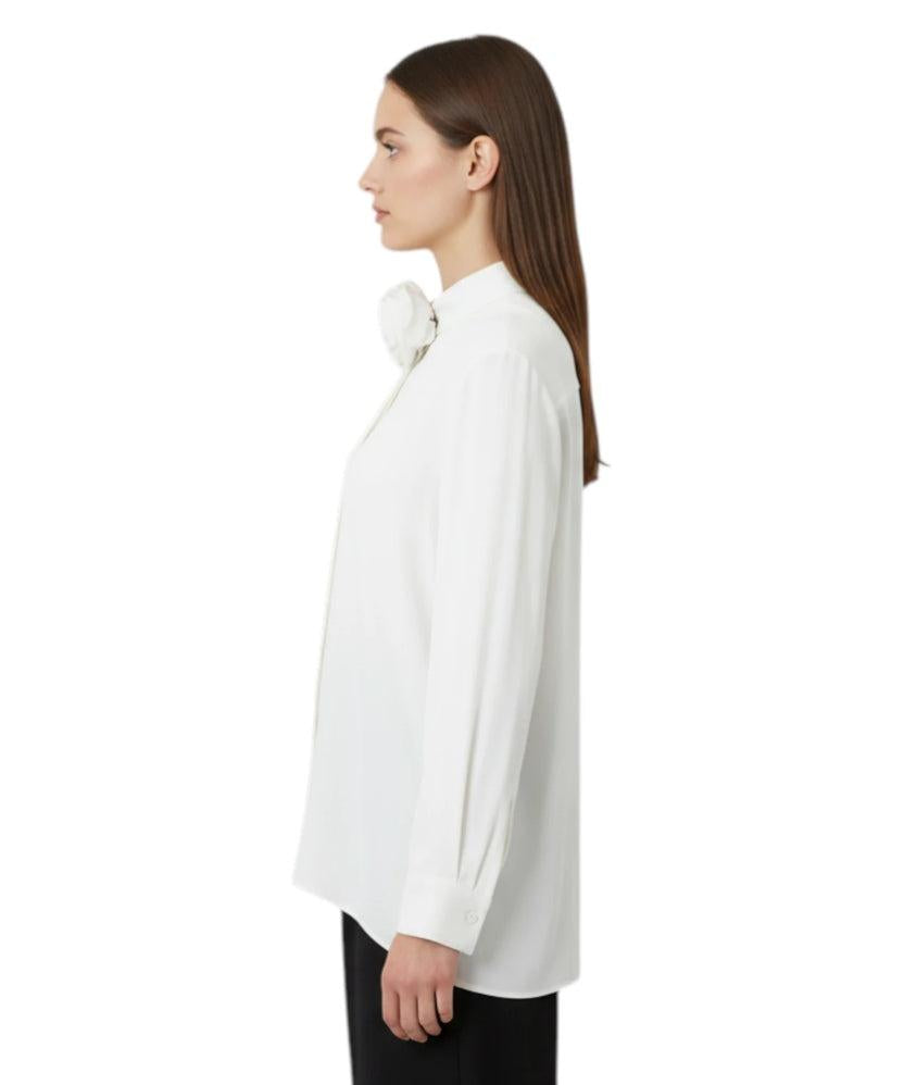 camicia con fiore collo MLLCALCA 001 MARella 