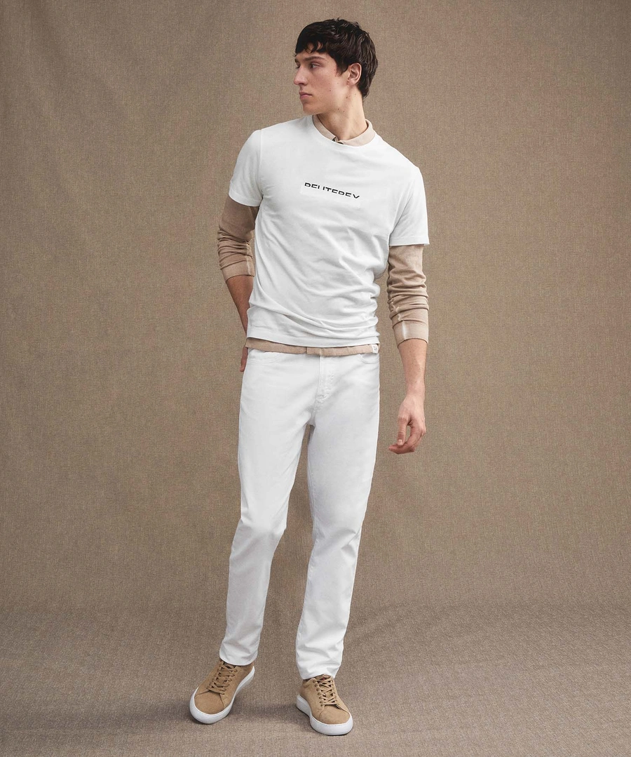t-shirt con logo manderly MANDERLY G4 730 PeUTEREY 