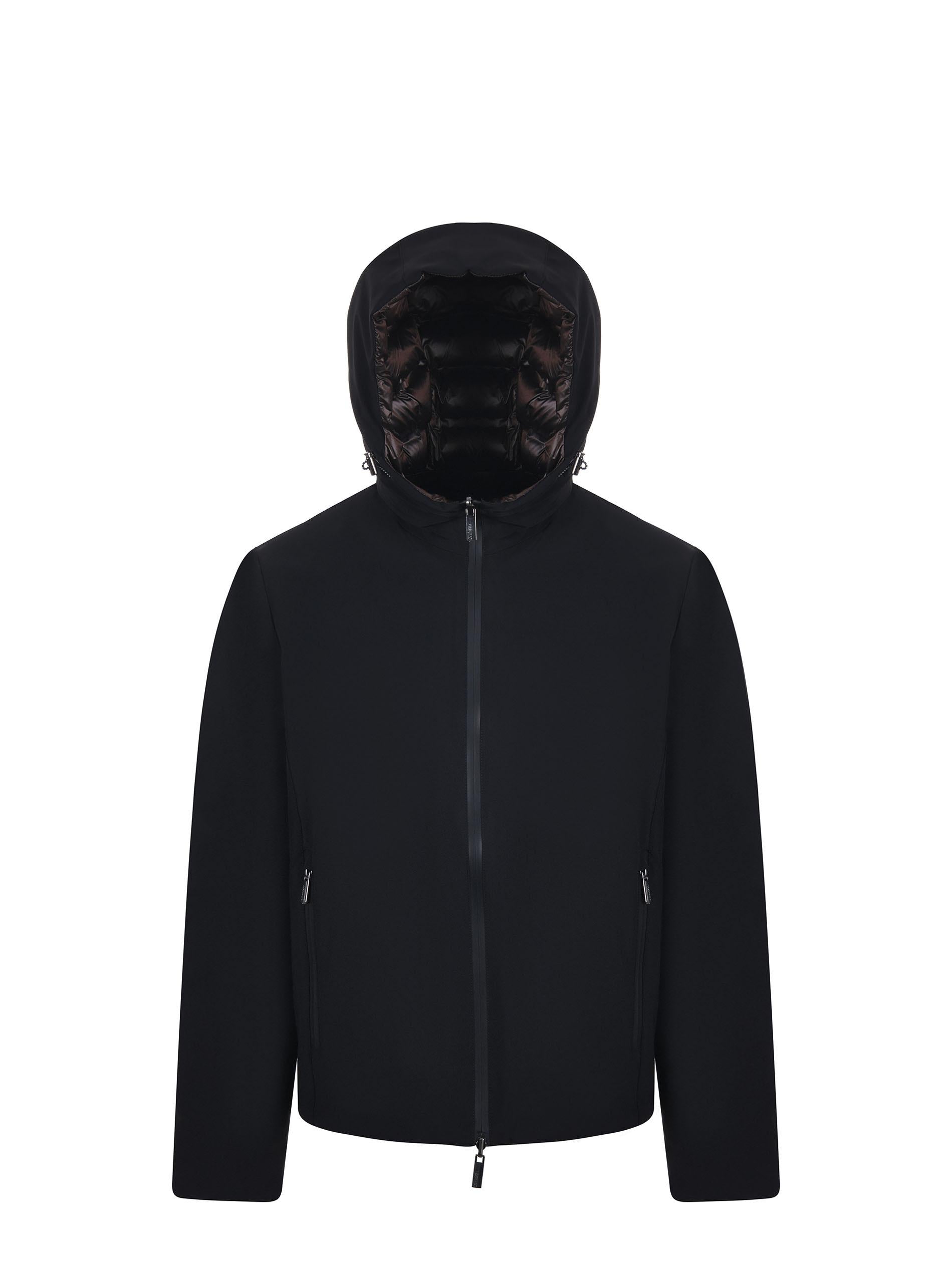 giubbino in softshell reversibile HE9440004 NERO HESKIMO 