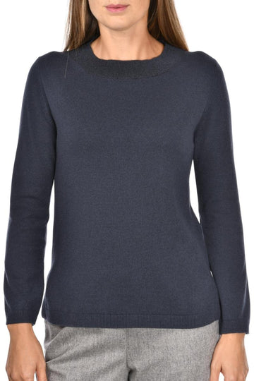 maglia con spacchi laterali 57290 12863 587 GRAN SASSO 