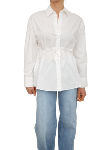 camicia in popeline WA6324T4853 10701 LIU JO WHITE 