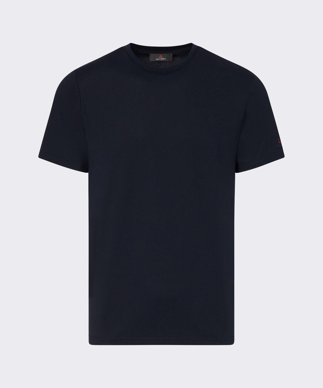 t-shirt in cotone e seta ZOLE 02 215 PeUTEREY 