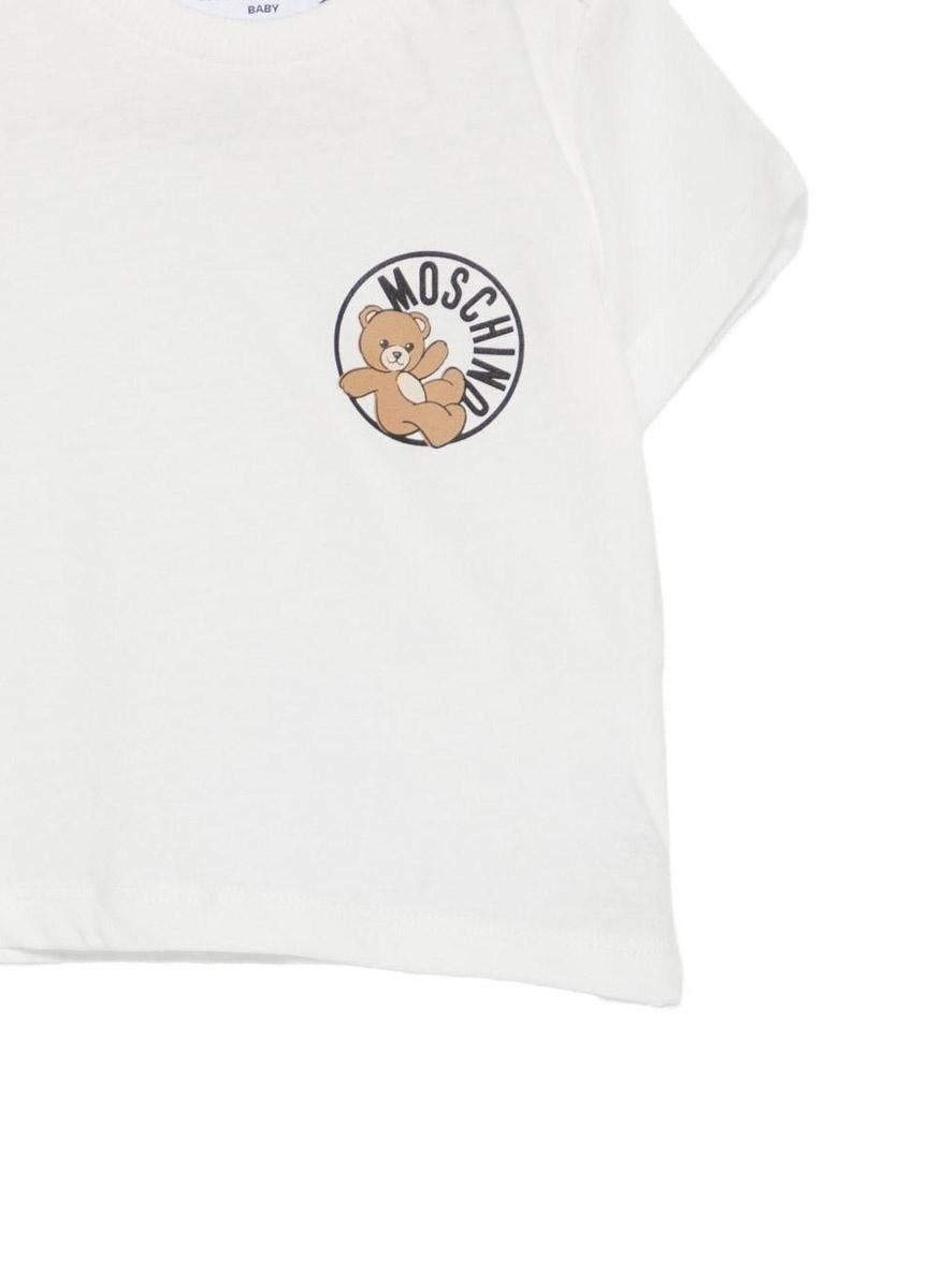 t-shirt teddy bear MUM04S LAA03 10063 MOSCHINO KIDS 