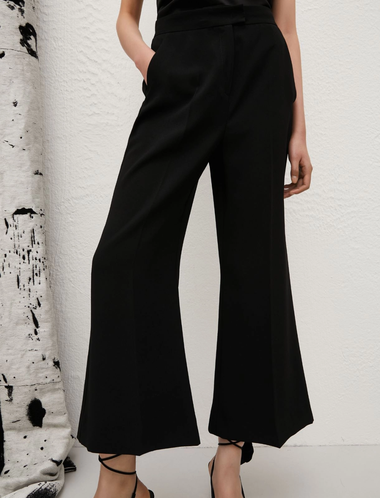 pantalone flare ghiera GHIERA 002 MARella 