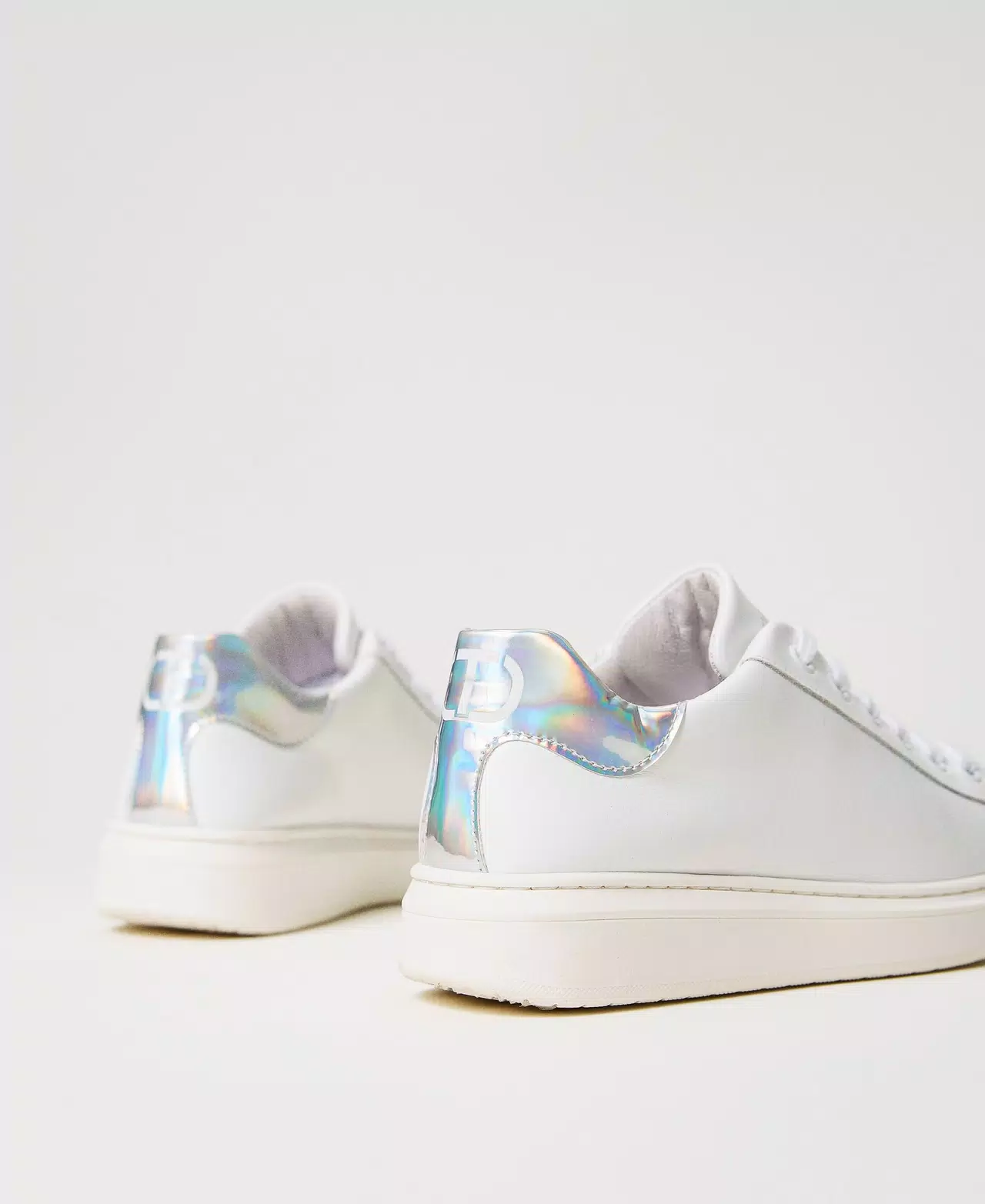 sneakers con dettaglio iridescente 241GCJ124 11342 TWINSET GIRL 