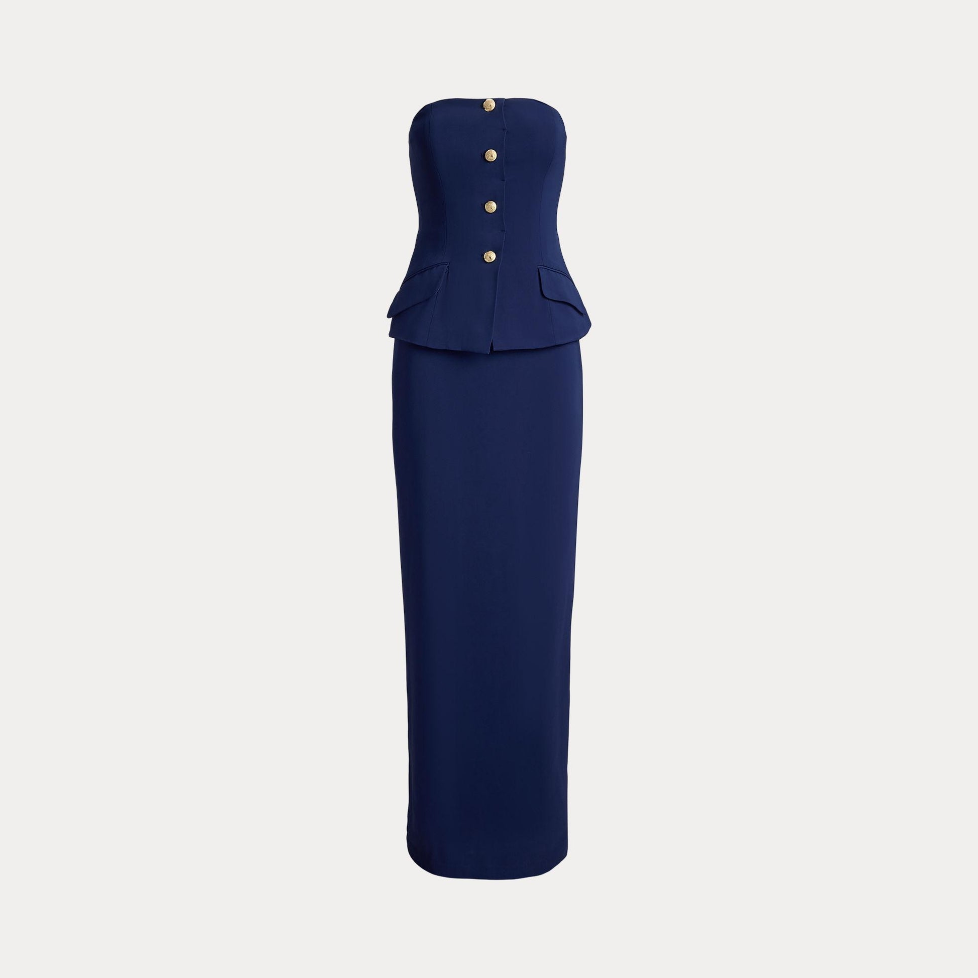 abito senza spalline 253-P13287 001 LAUREN RALPH LAUREN 