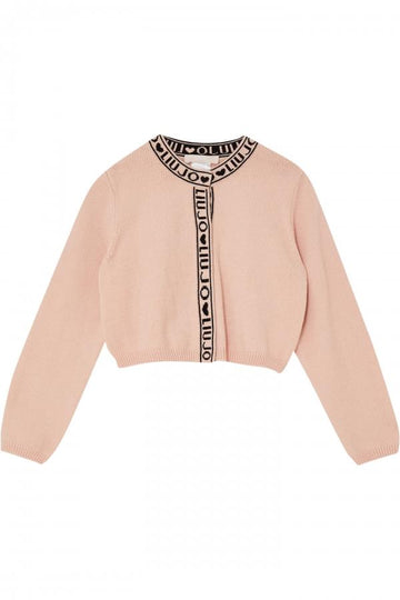 maglia logata KF5029MA12P B3482 LIU JO JUNIOR 
