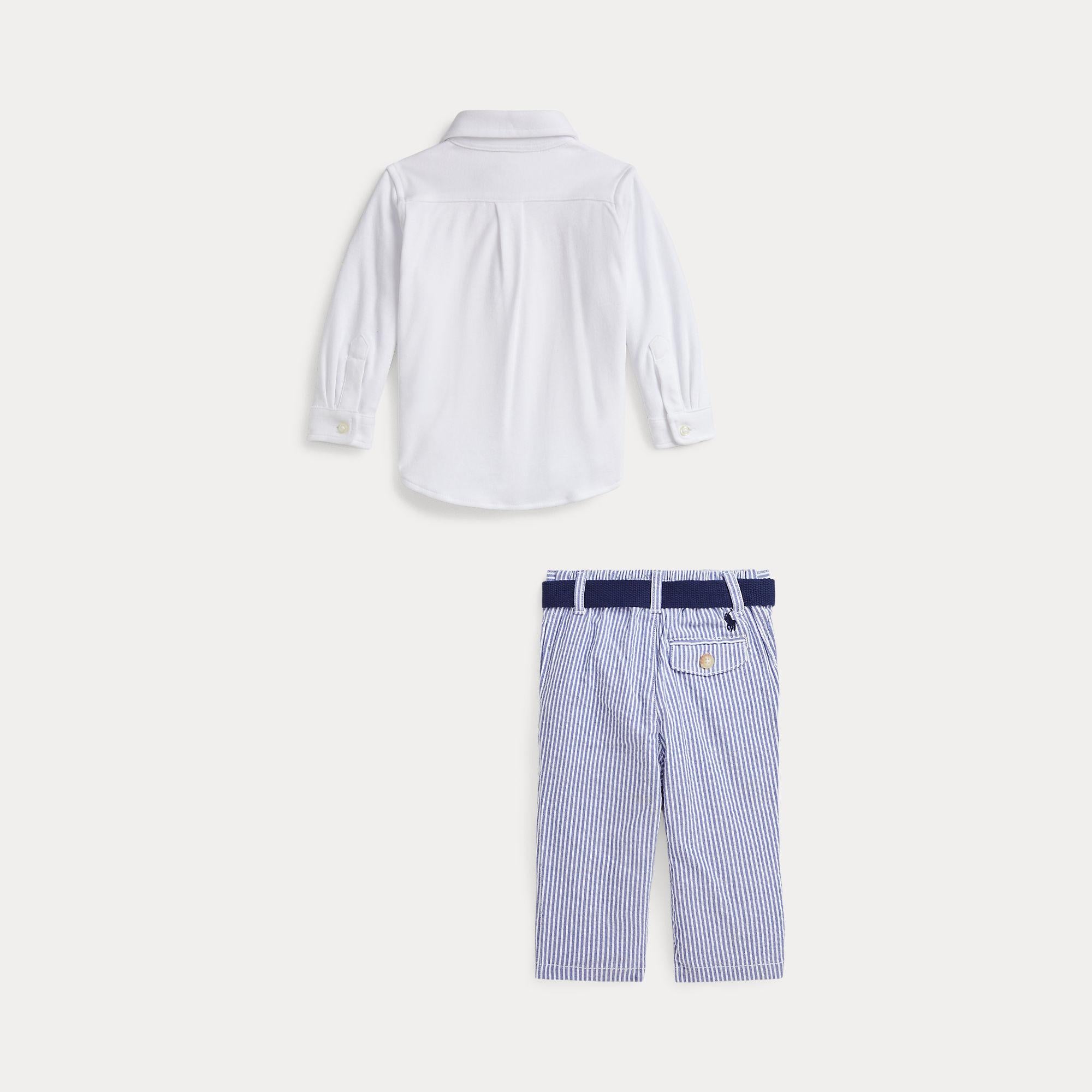 completo camicia cintura e pantalone 320-978424 001 RALPH LAUREN POLO 