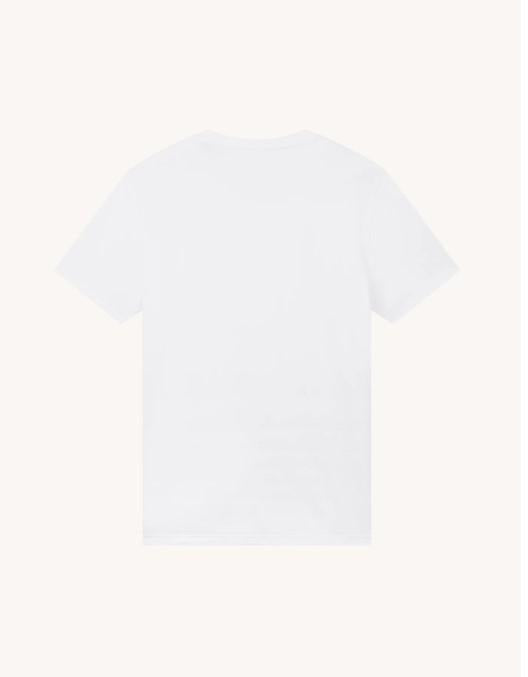 t-shirt con logo sul petto US198JF0271UZL4 000 DONDUP 