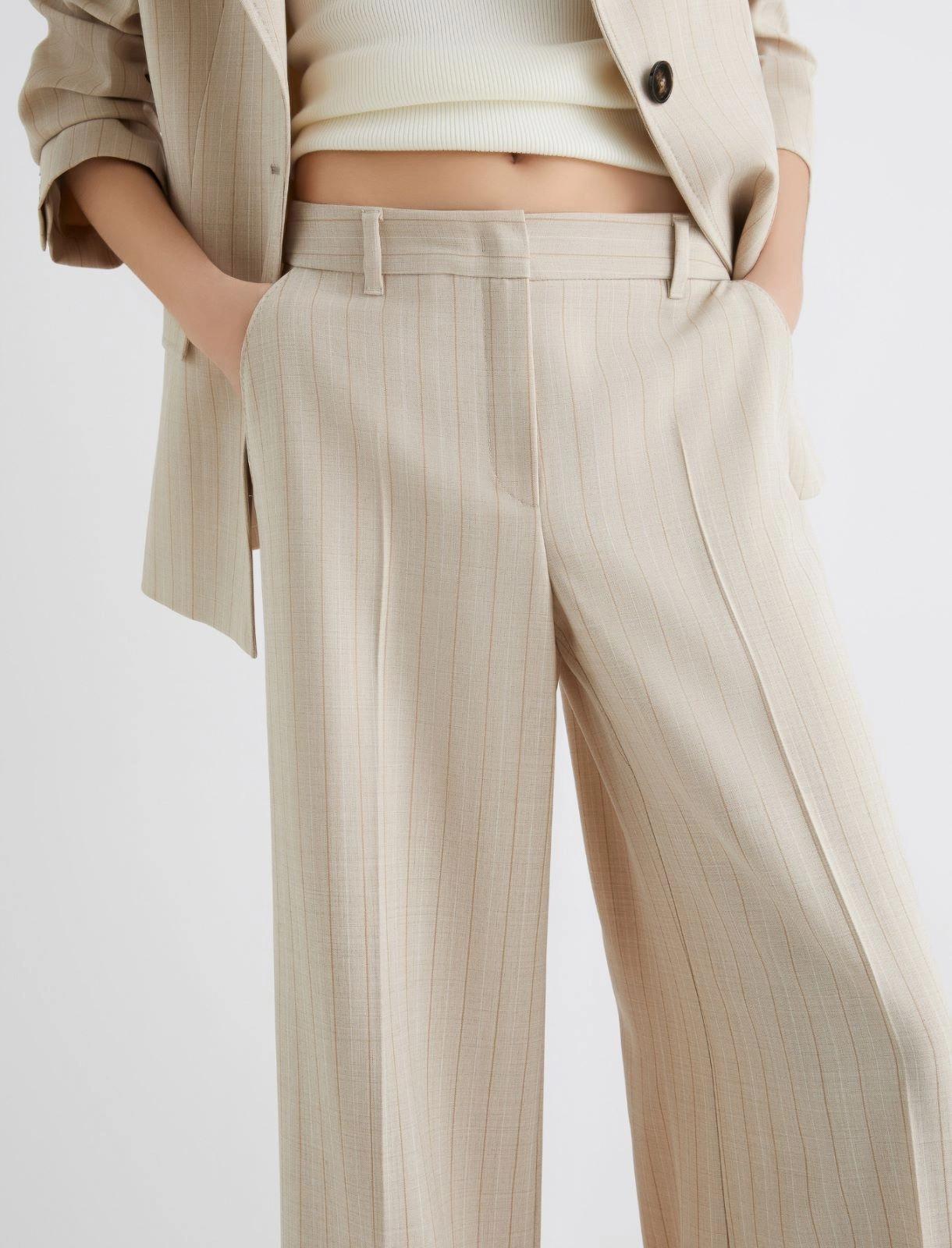 pantalone in morbid melange SKIPPER 001 MARella 