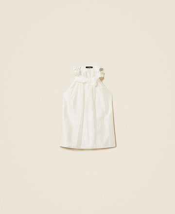 top con volant 261AP2184 00526 TWINSET ACTITUDE 