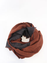 GIERRE MILANO sciarpa bicolor gierre milano Arancione
