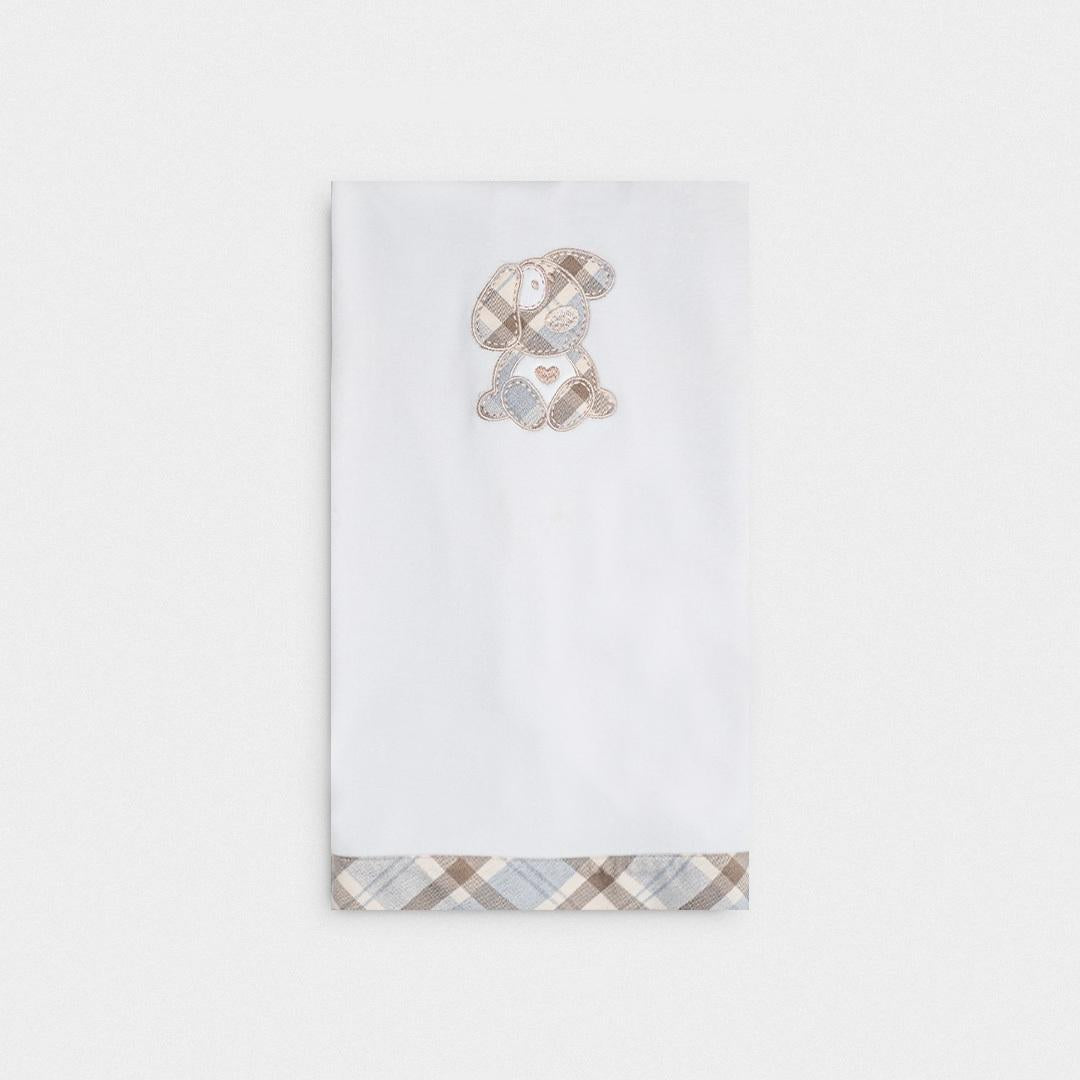 coperta con inserti scozzesi LC1112 UNI LA SARTORIA DEI PICCOLI 