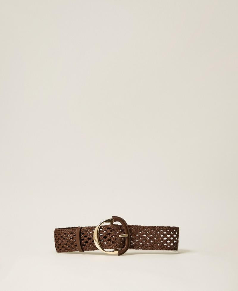 cintura intrecciata con maxi fibbia 261TO5390 12110 TWINSET 