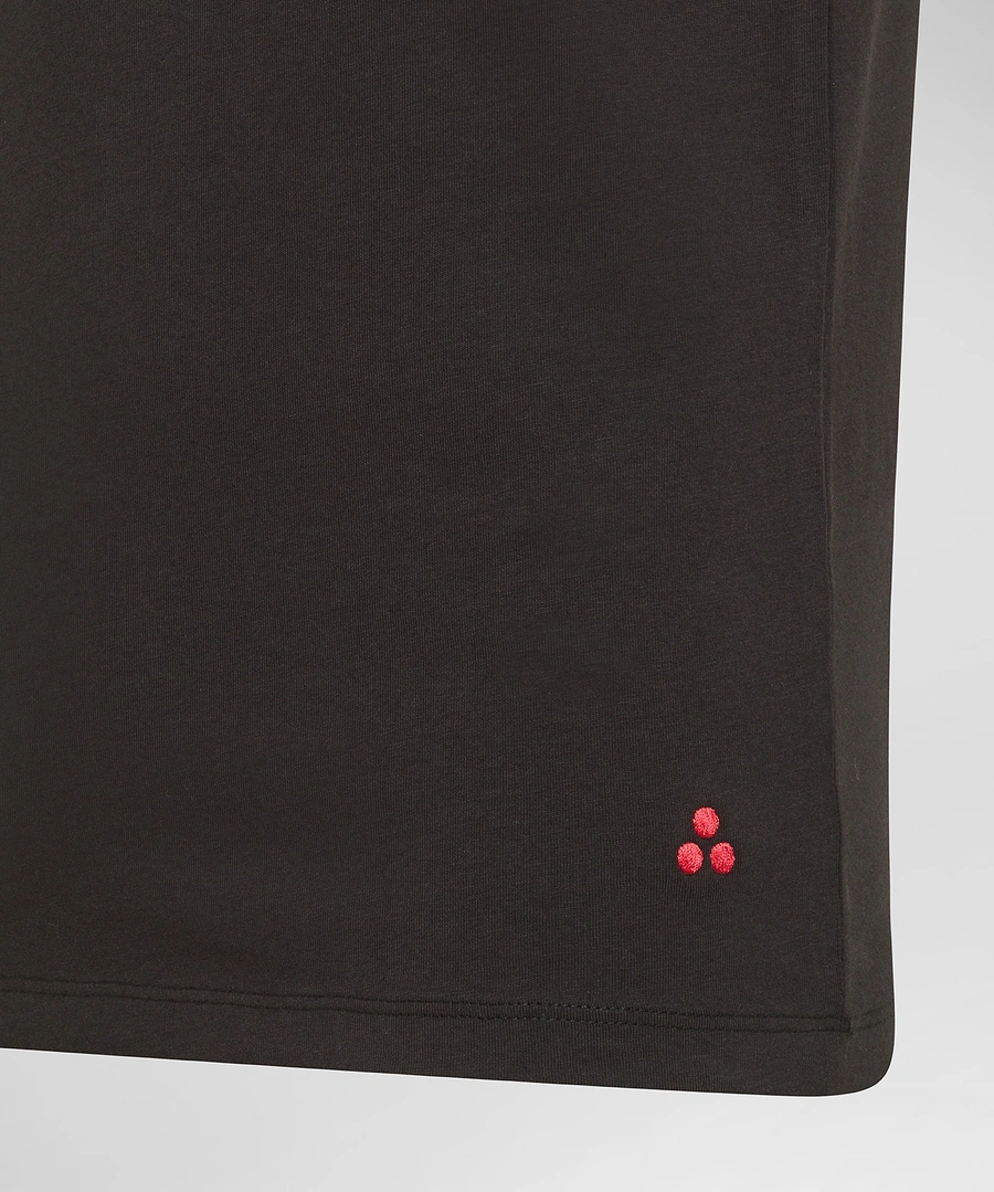 t-shirt mini logo MANDERLY 01 NER PeUTEREY 