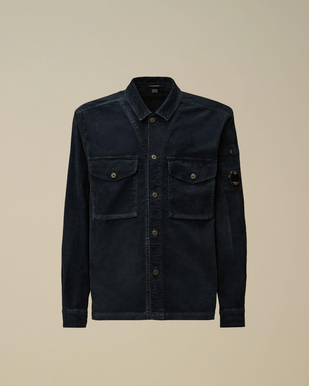 camicia overshirt 19CMOS072A 006410O 888 CP COMPANY 