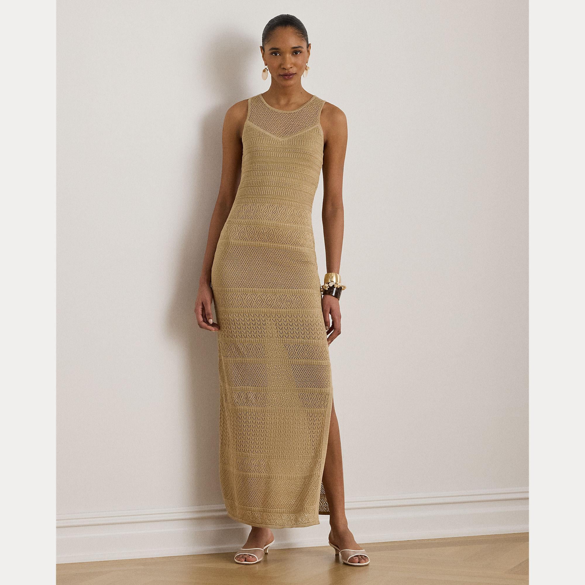 abito in maglia traforata 253-P08980 001 LAUREN RALPH LAUREN 