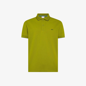 polo small stripe A36111 OLIVA SUN68 