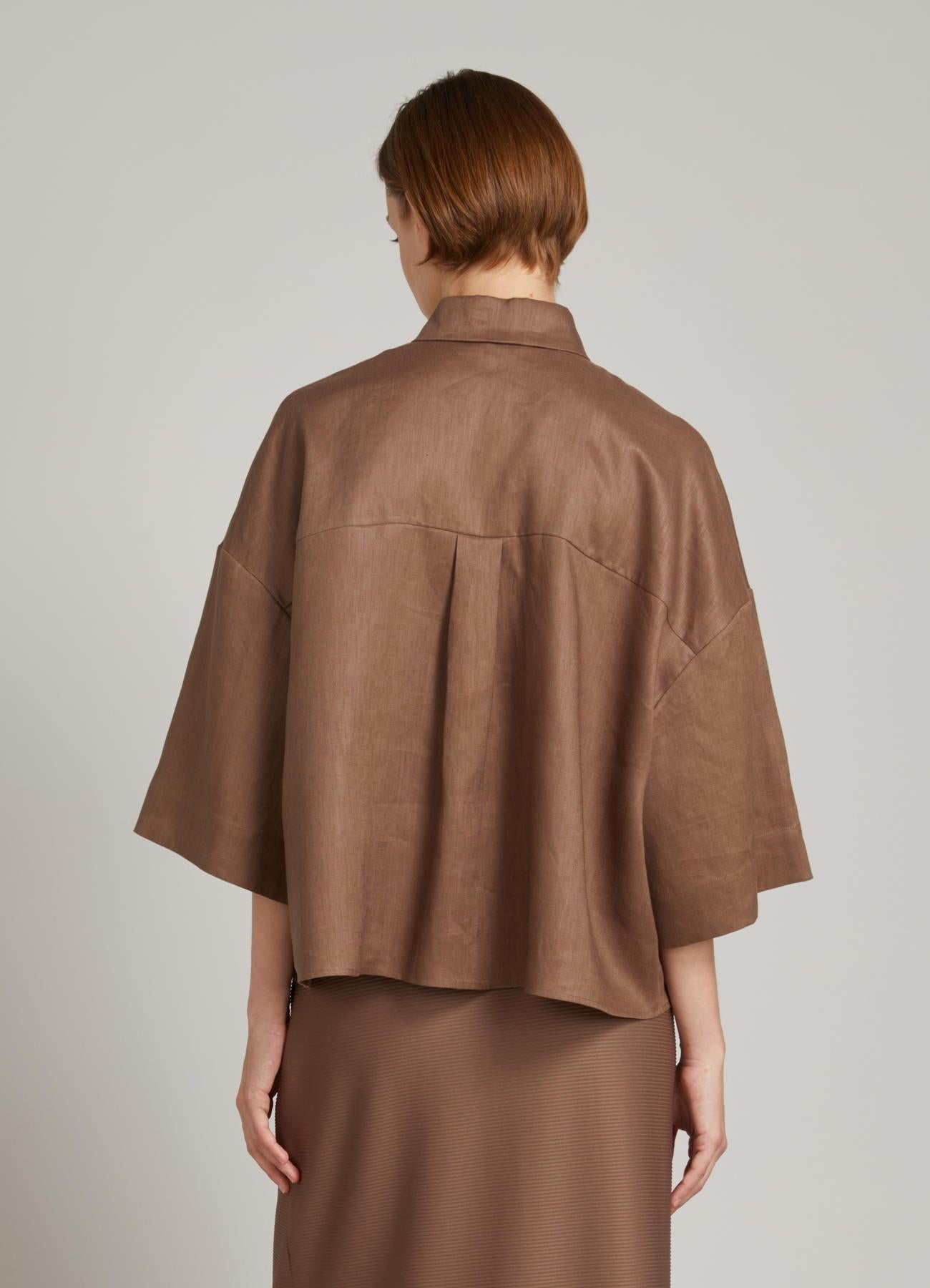 camicia in lino MMLRITO 008 MAXMARA 