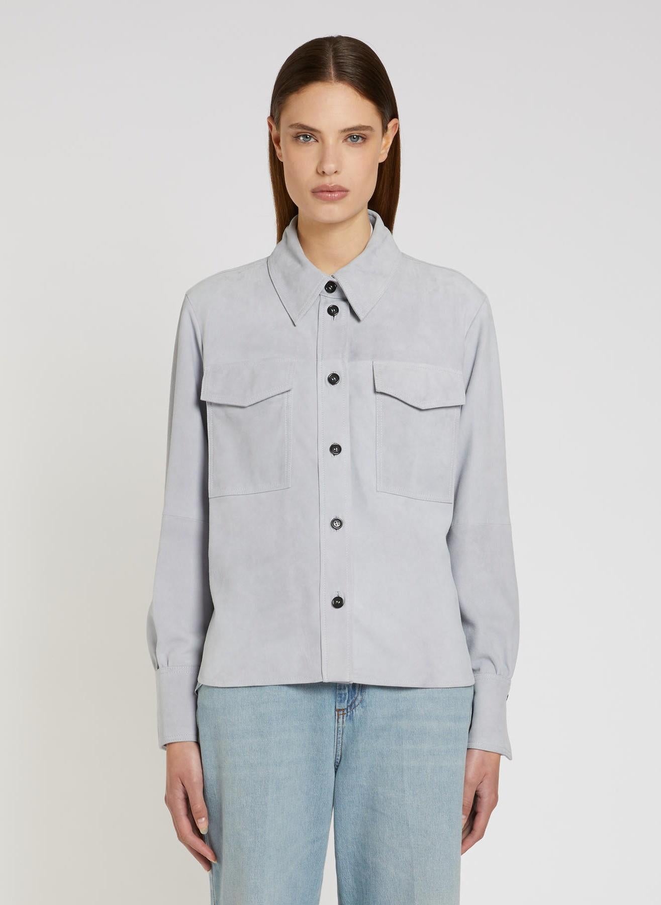 giacca in camoscio MLLAPOGEO 002 MARella 