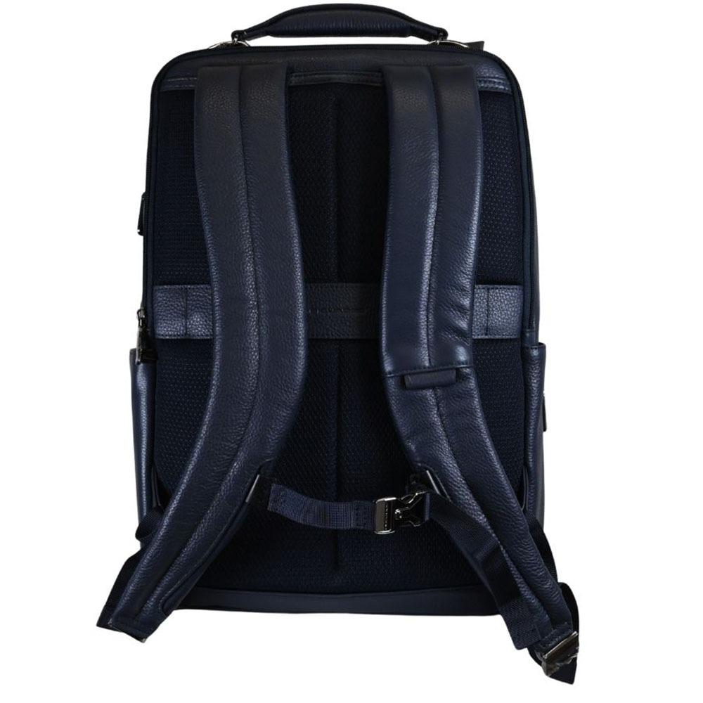 zaino con impronta digitale CA7106MOS BLU PIQUADRO 