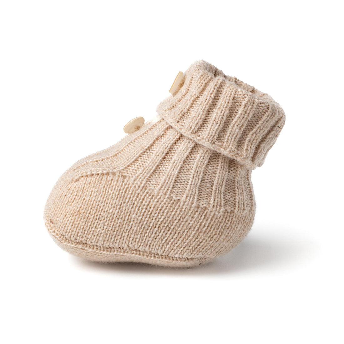 scarpina neonato con bottoncini C62678 ECRU COCCODE' 