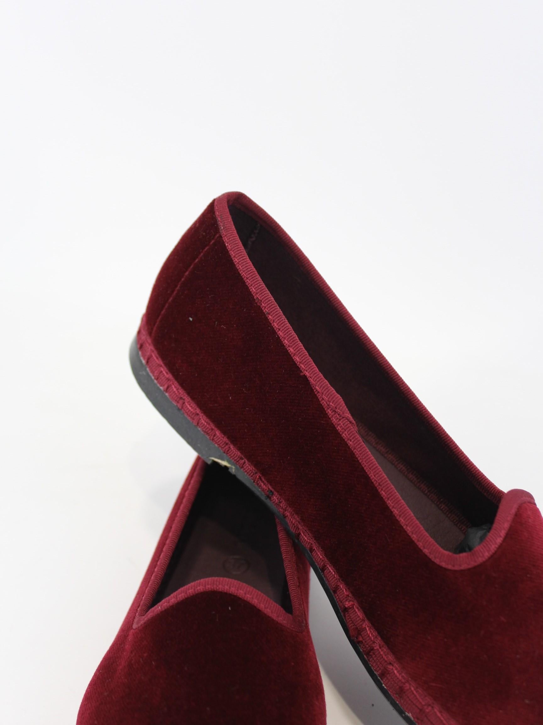 scarpa in velluto meg MEG GRANATE FLABELUS 