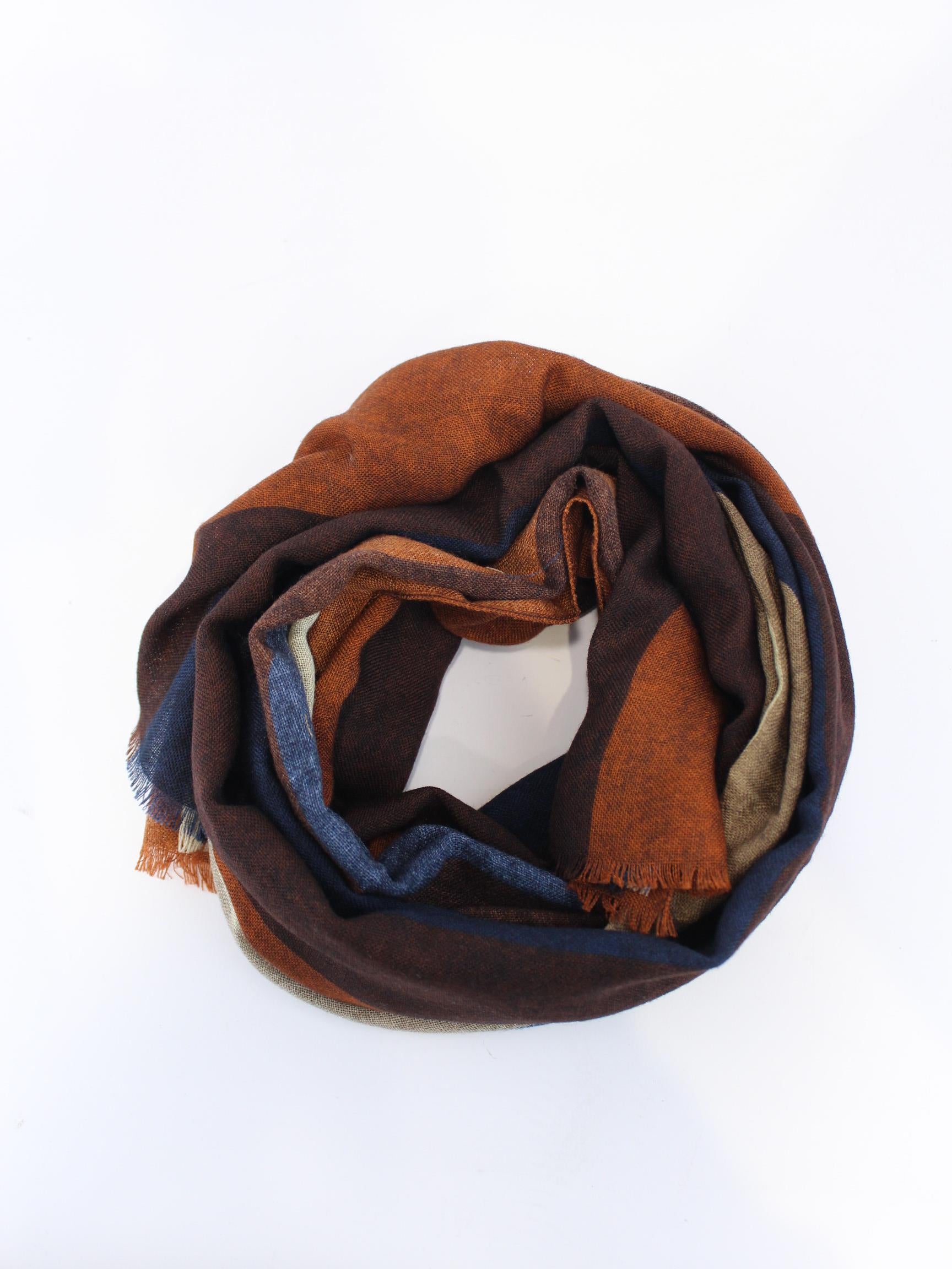 sciarpa in lana multicolor SC184-02232230 04 GIERRE MILANO 