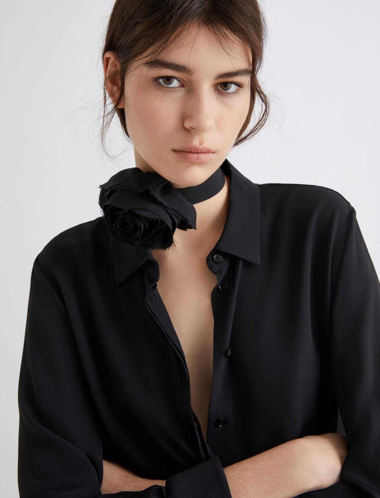 camicia con rosa CABIRIA 006 MARella 