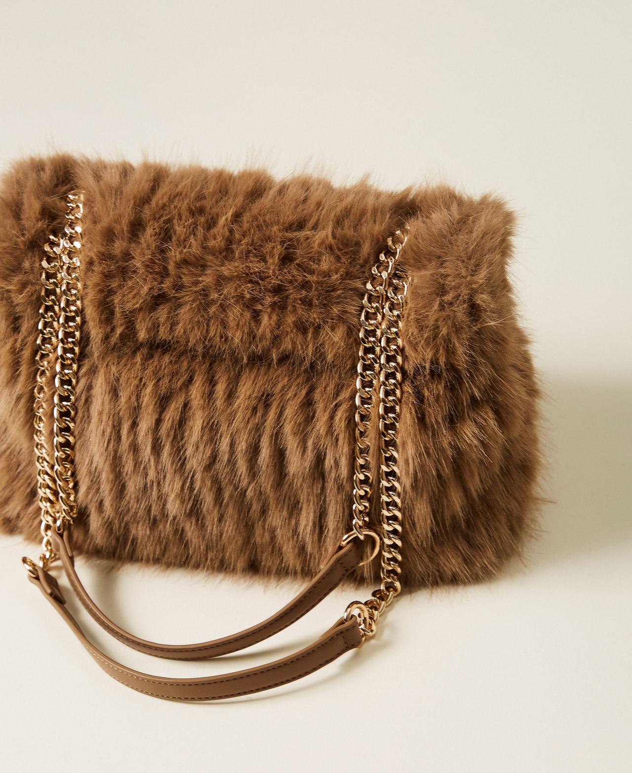 Borsa dreamy faux fur 252TD8230 12537 TWINSET 