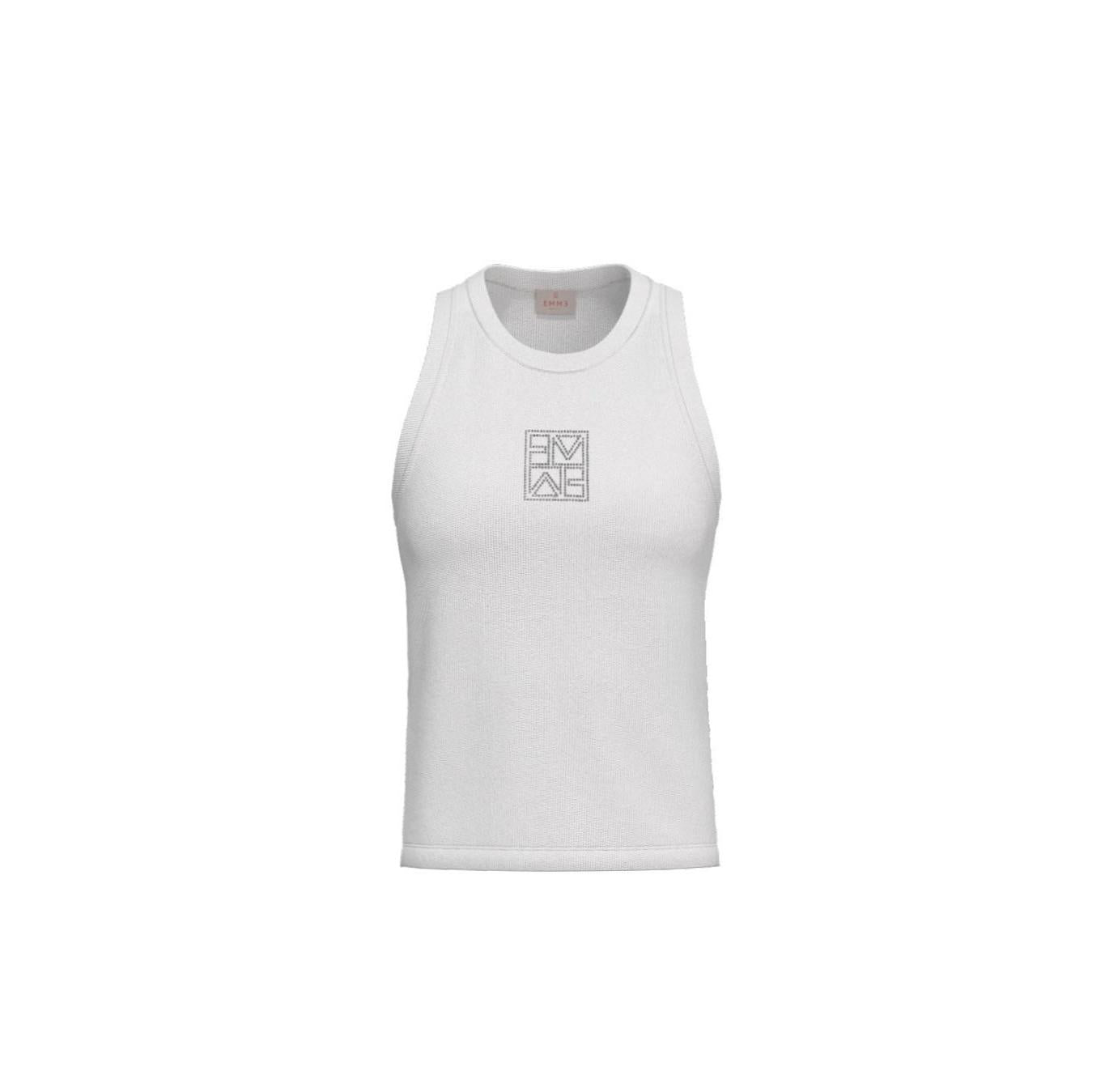 top con ricamo EMMSESAMO 001 EMME MARELLA 