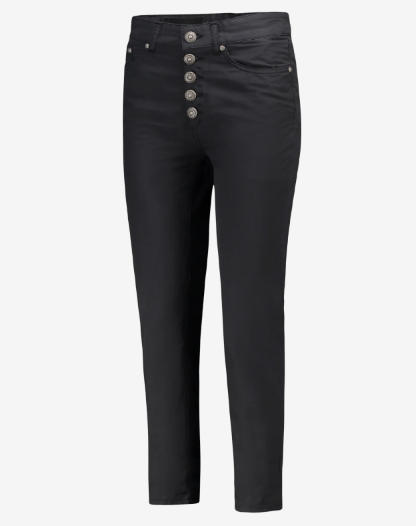 pantalone koons con bottoni gioiello DP268BCF0302DIW1 999 DONDUP 