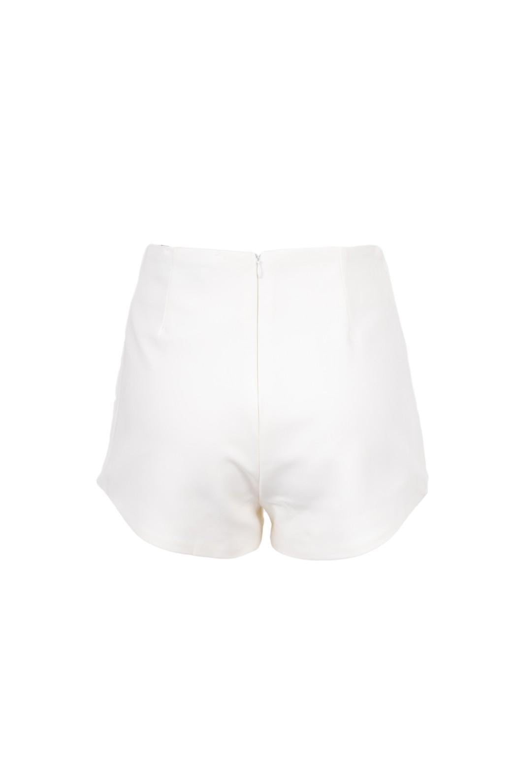Shorts con fiocco in strass PORTOBELLO BIANCO ODI' ODI' 