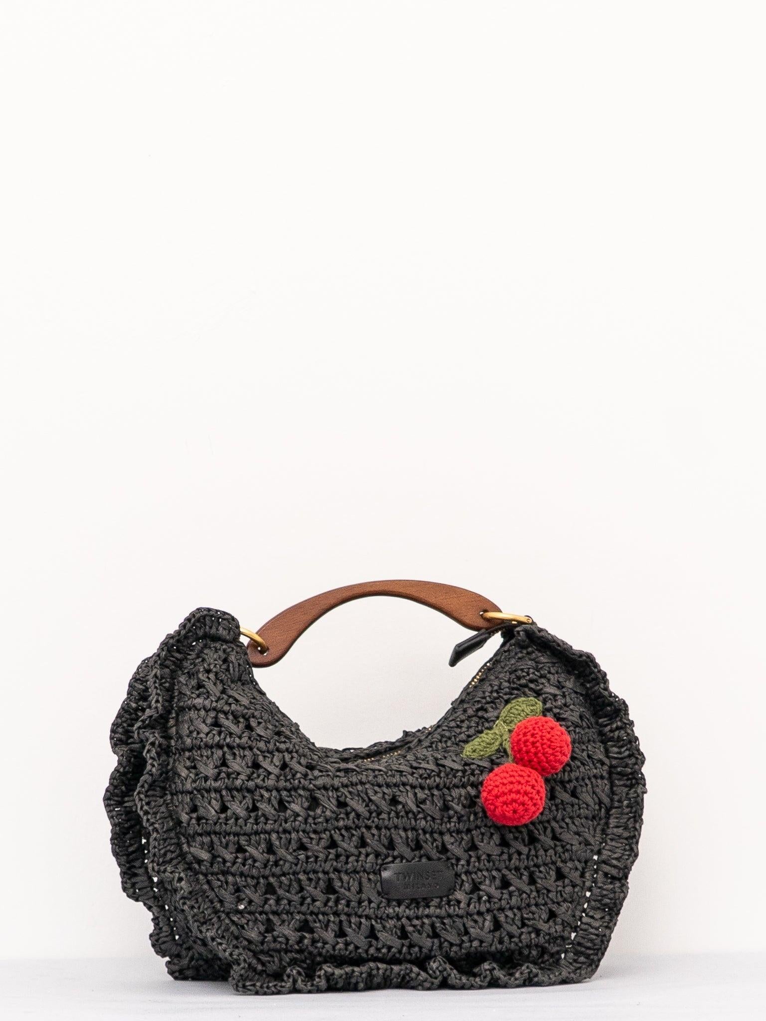 borsa intrecciata con applicazione 261TD8301 00006 TWINSET 