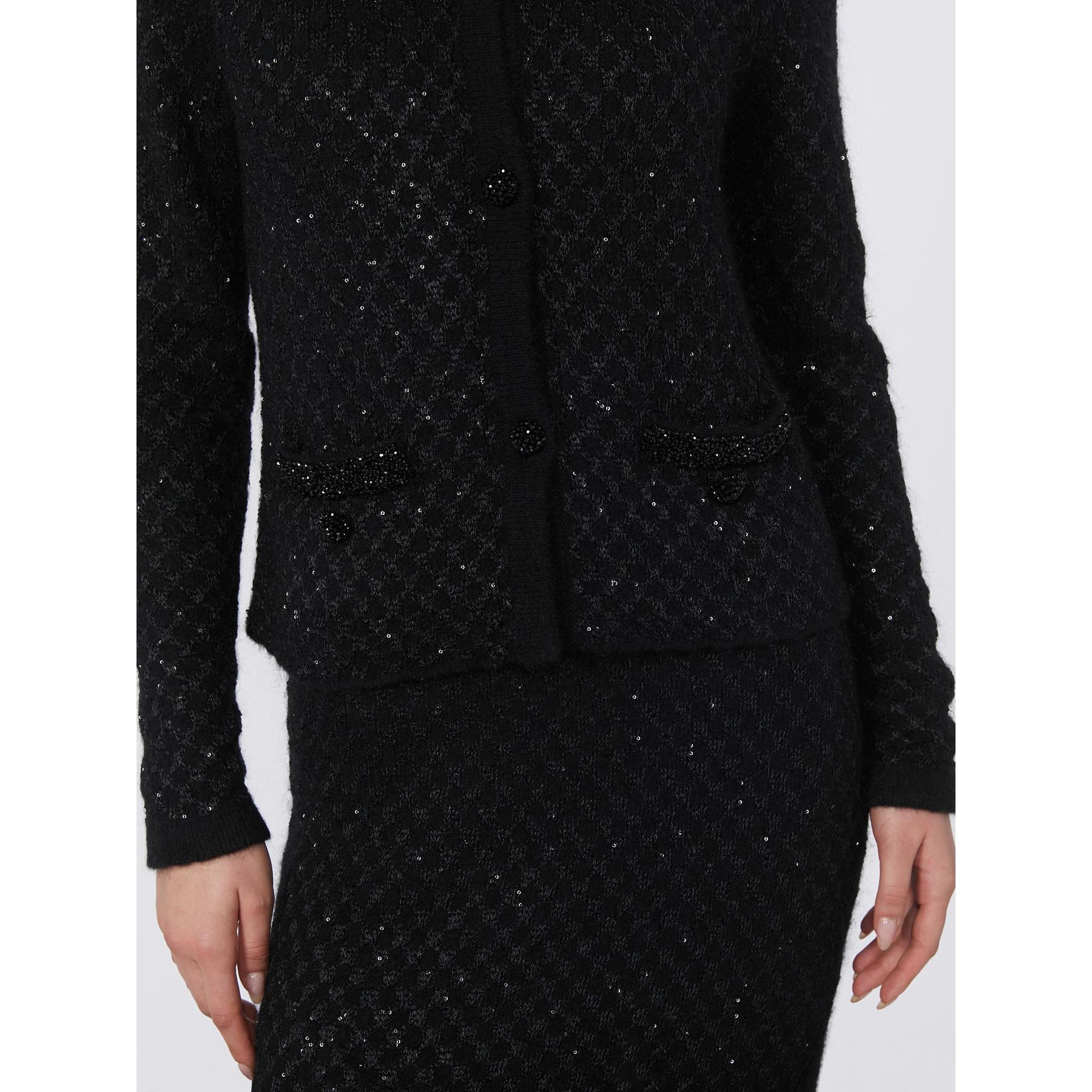 cardigan in misto lana e mohair PERDONI 006 MAXMARA STUDIO 