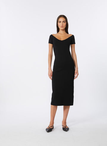 abito off shoulder MSTCABINA 007 MAXMARA STUDIO 