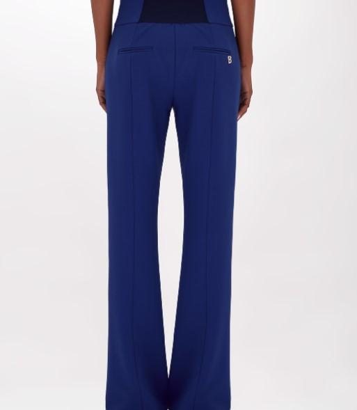pantaloni flare in crepe stretch RA4130T3191 93943 Blugirl 