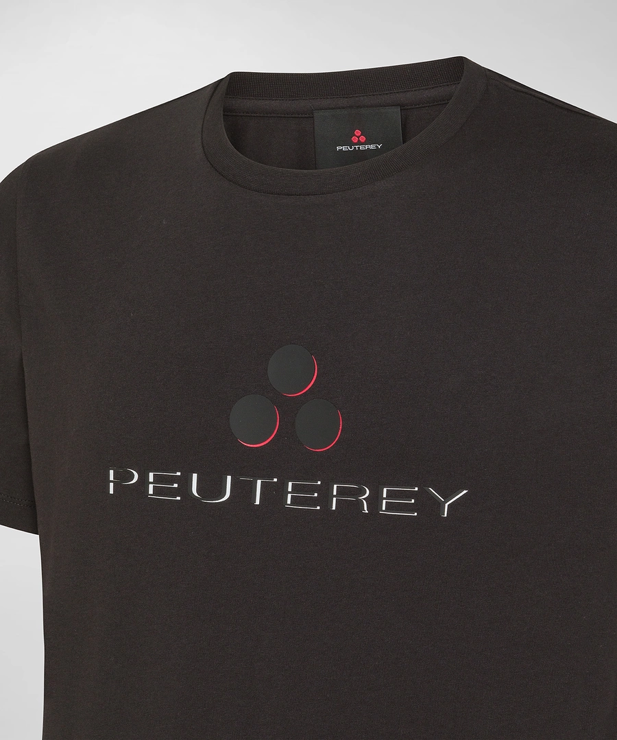 t-shirt carpinus con logo CARPINUS O 02 NER PeUTEREY 