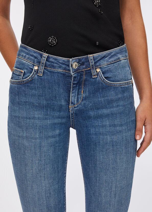 jeans skinny con risvolto UF5006D0236 78858 LIU JO DENIM 