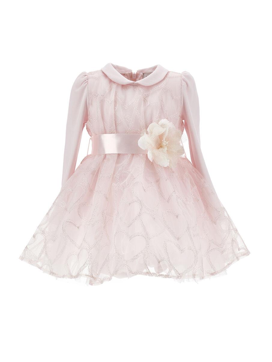 abito con cuori e fiore 73F906 6970 0091 MONNALISA 