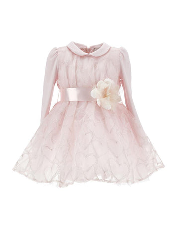 abito con cuori e fiore 73F906 6970 0091 MONNALISA 