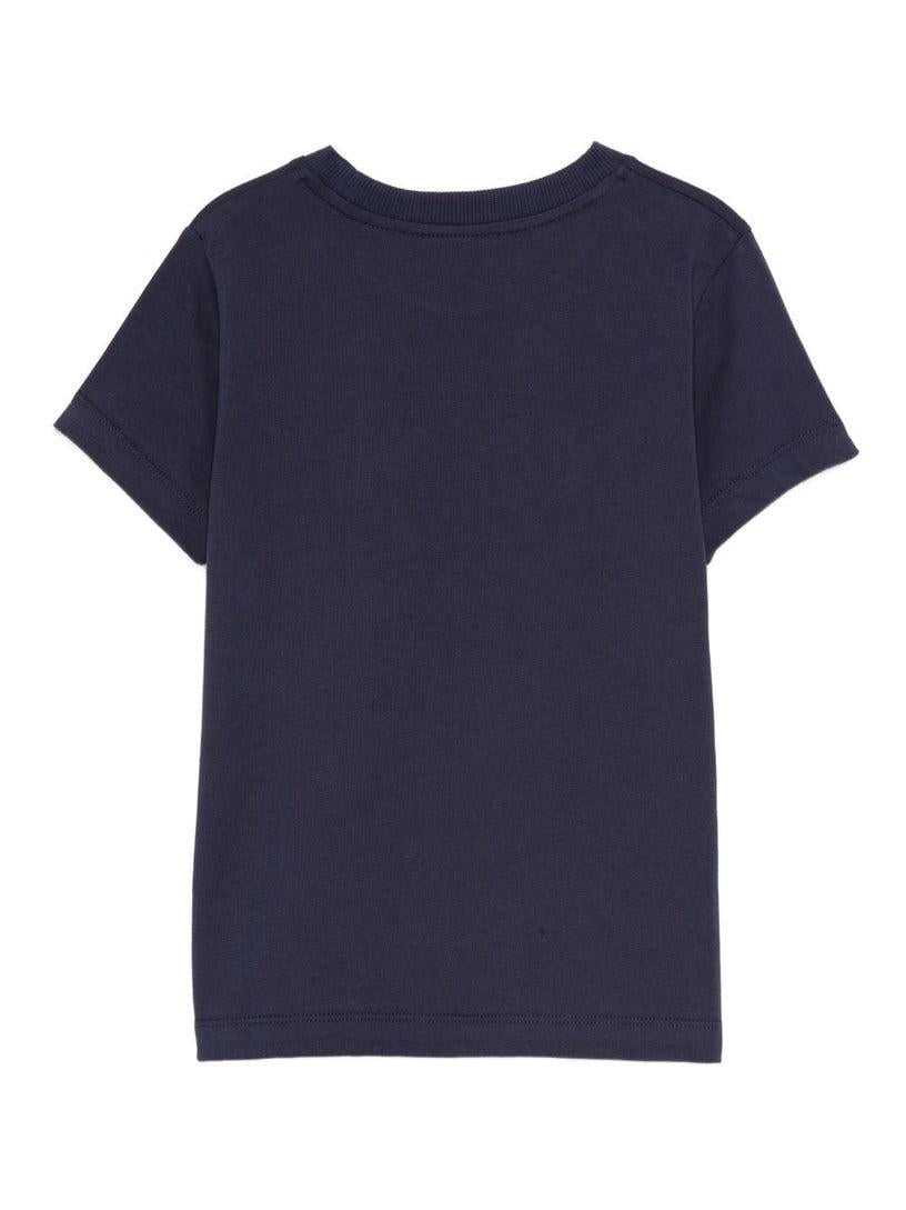 T-shirt con ricamo HRM058LAA10 40016 MOSCHINO KIDS 