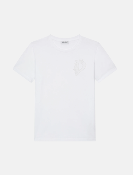 t-shirt con logo grande S746 JF0271D IC8 000 DONDUP 