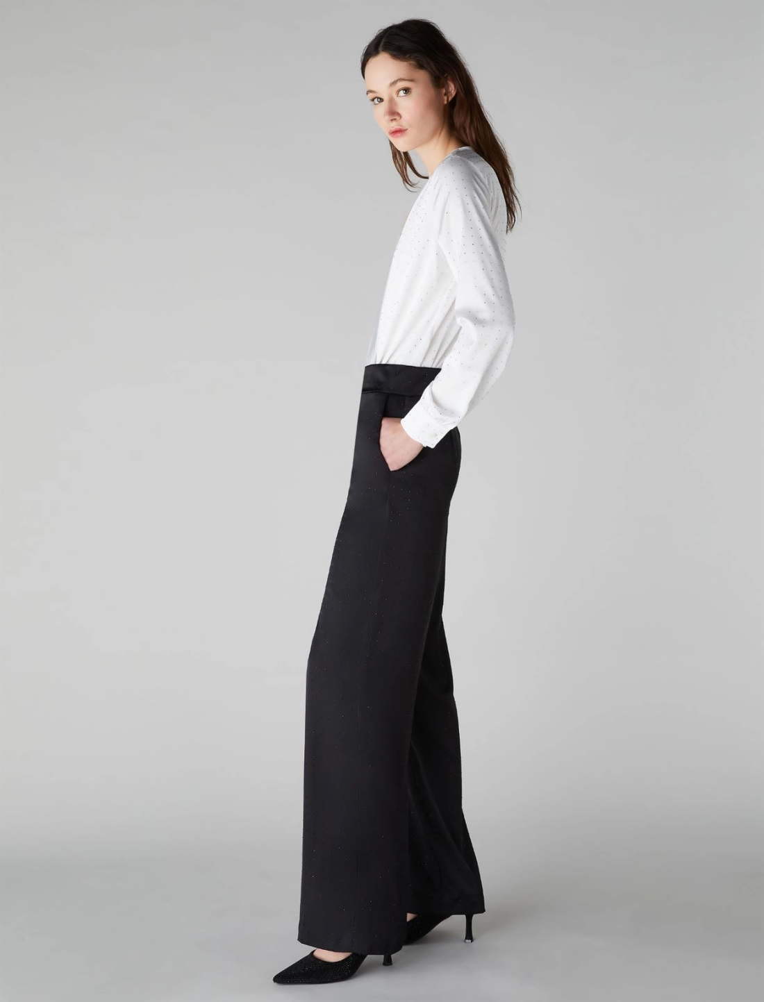 pantaloni con strass ARBITER 004 EMME MARELLA 