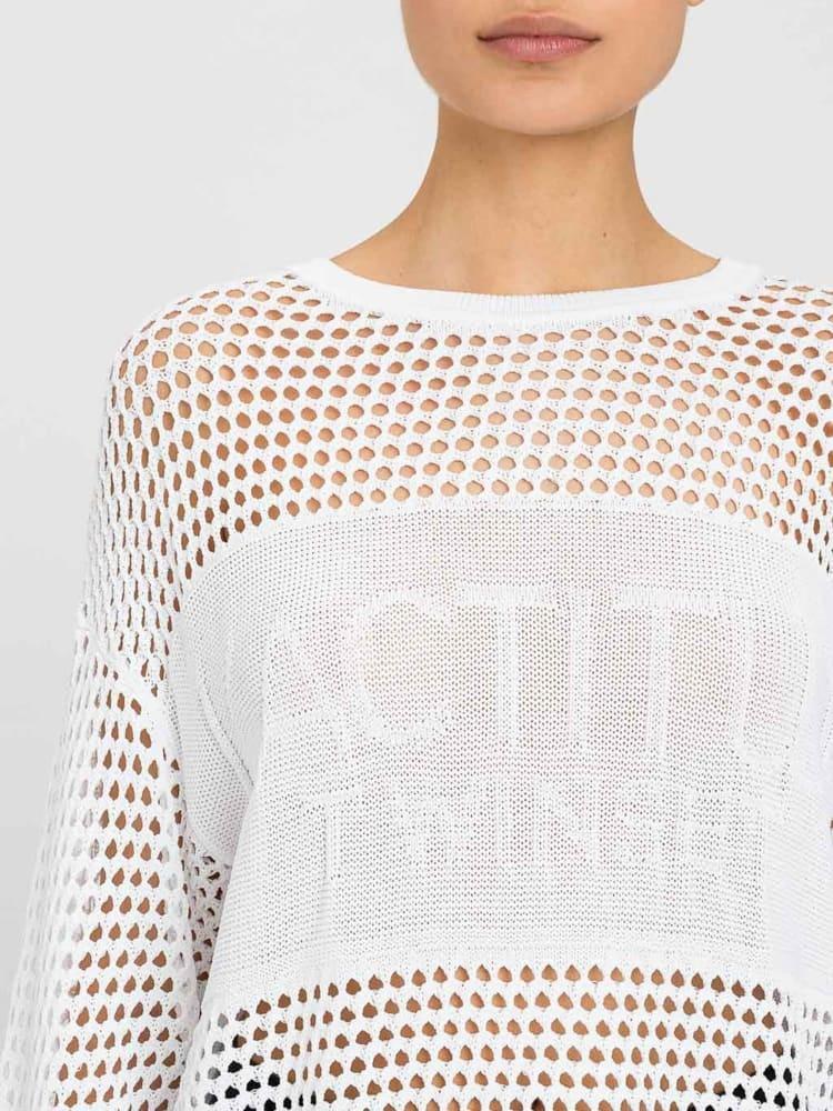 top traforato 261AP3032 00526 TWINSET ACTITUDE 