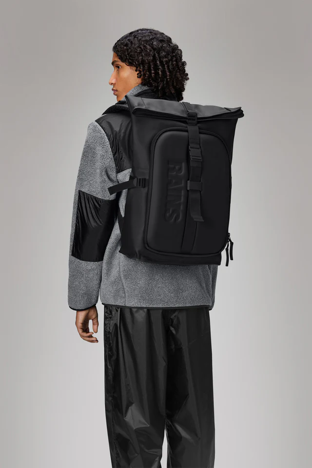 Rains texel moulded backpack 13430 BLACK RAINS 