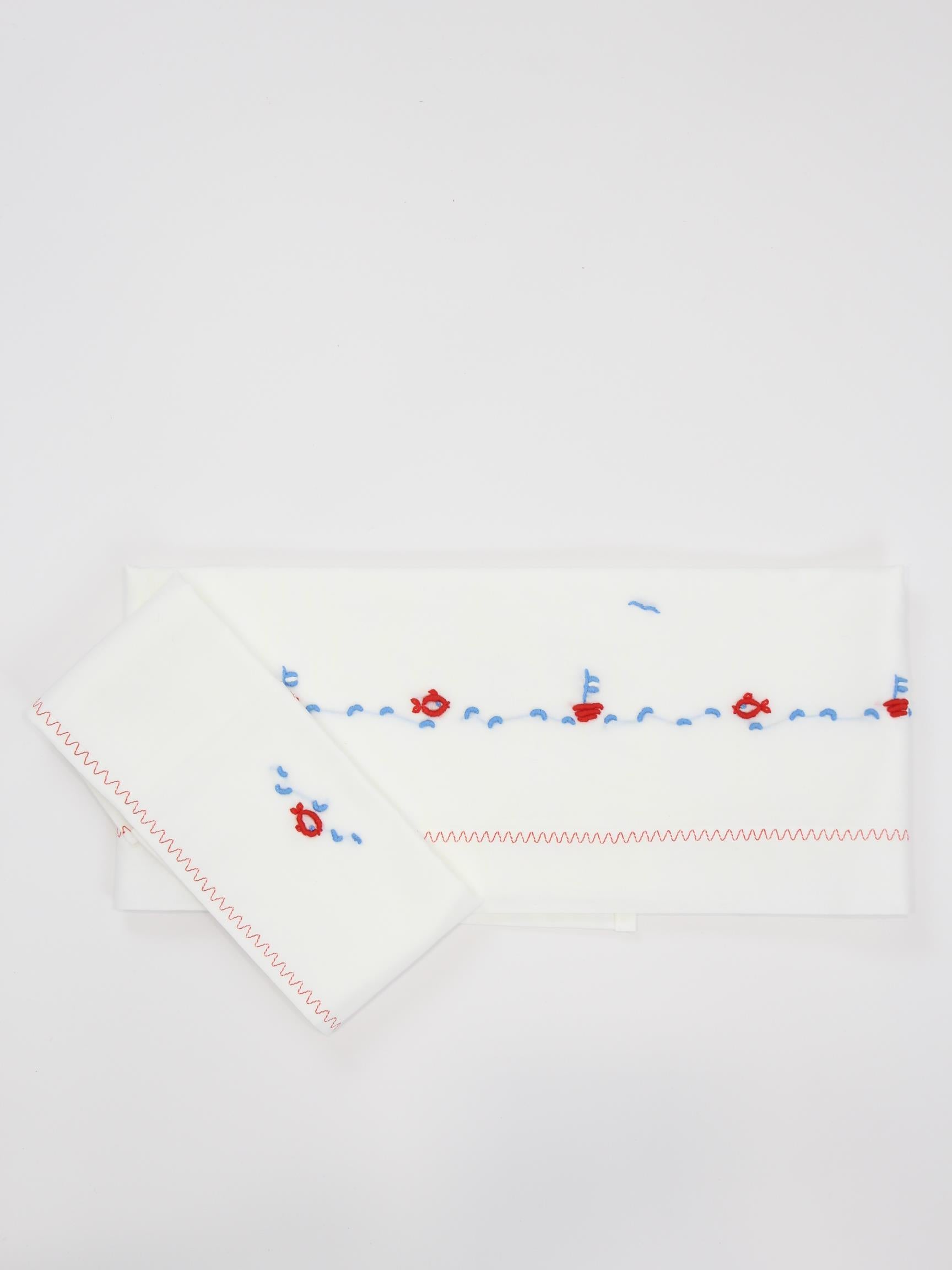 lenzuolo nascita in cotone PORTOFINO LENZUOLO UNI PICCOLA GIUGGIOLA 