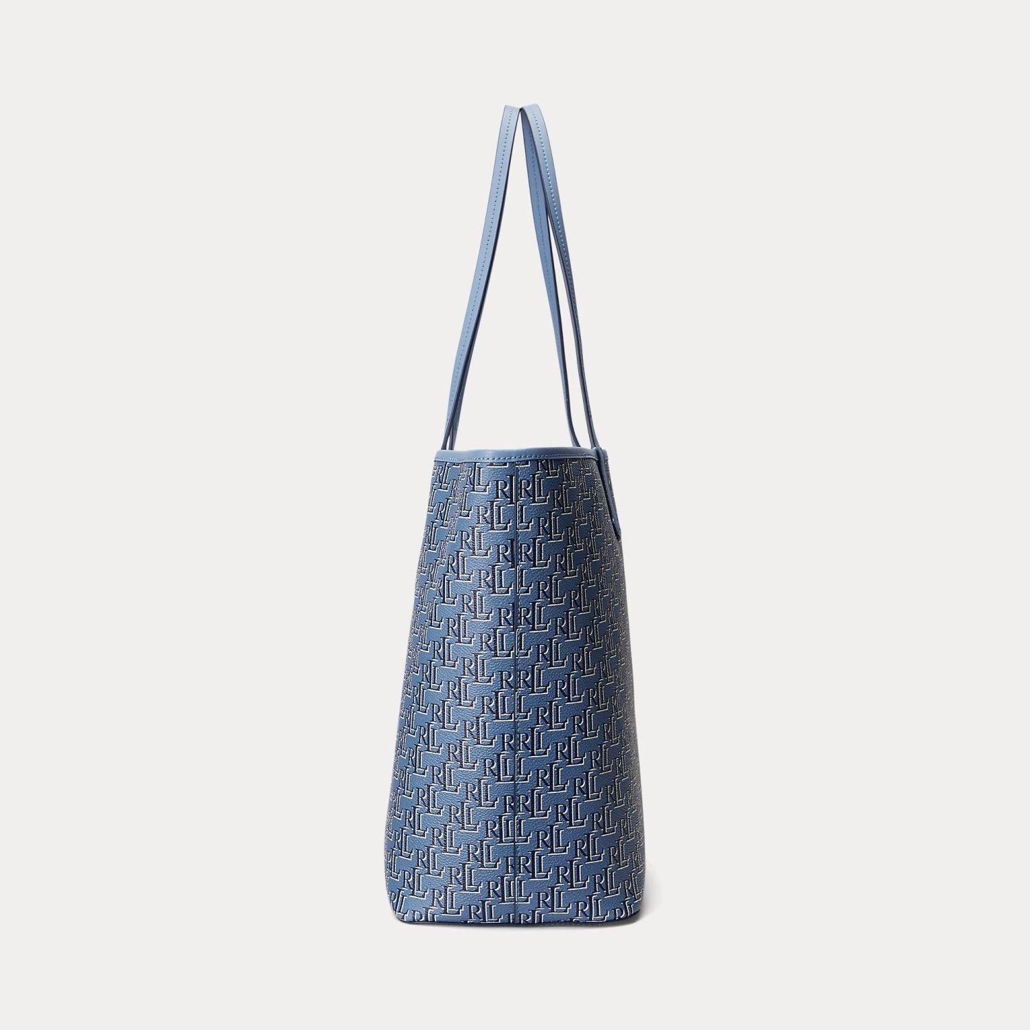 Borsa media con logo all over 431-871752 020 LAUREN RALPH LAUREN 