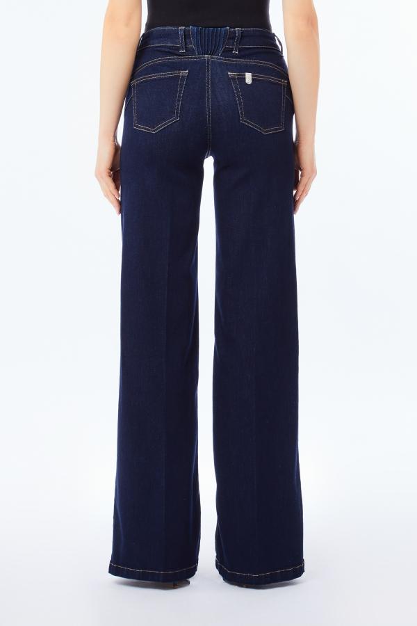 jeans flare vita alta UF5069DS015 7L000 LIU JO DENIM 